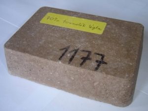 brick containing 70% brick debris