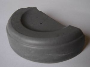 solidified radioactive waste